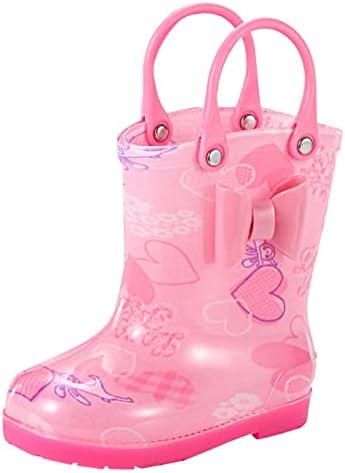 Lightweight Cute Rain Boots for Toddlers