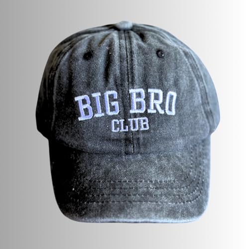 Big Brother Club Embroidered Baseball Cap for Toddler Boys