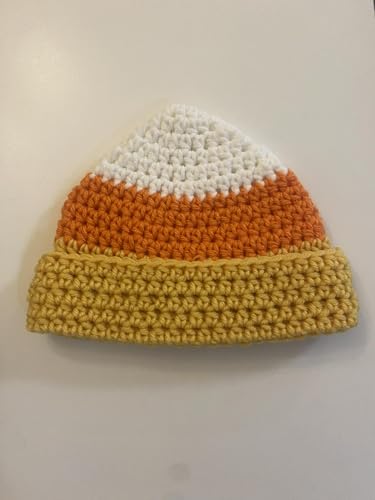 Handmade Baby Beanie - Candy Corn Crochet