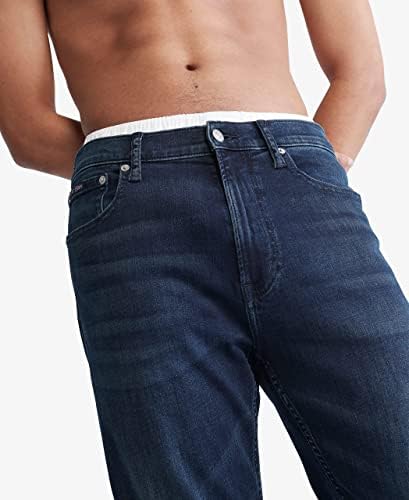 Calvin Klein Mens Straight Fit Jeans
