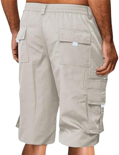 Mens Cargo Shorts Multi-Pockets Outdoor Essentials
