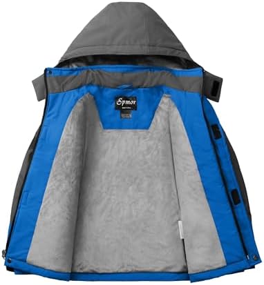 Durable Boys Ski Jacket waterproof windproof for winter