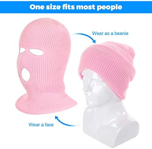 3-Hole Ski Mask for Winter Outdoor Sports