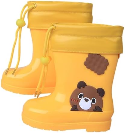Bring Me Lofty Plush Bear Rain Boots for Kids