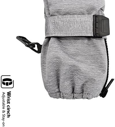 HIGHCAMP Winter Snow Ski Mitten Gloves