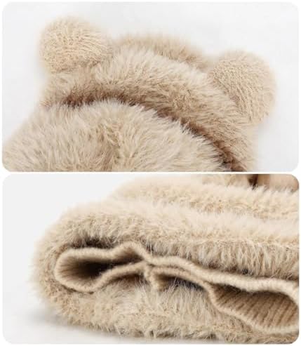 ECYC Kids Winter Hat with Neck Warmer