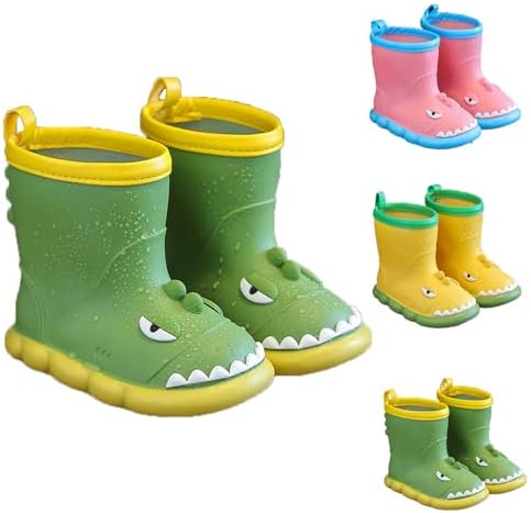 Cute Dinosaur Rain Boots for Kids