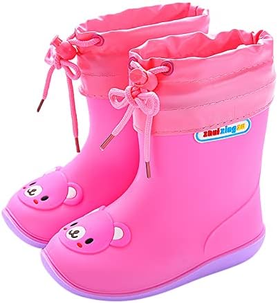 Adorable Cartoon Bear Rainboot for Kids