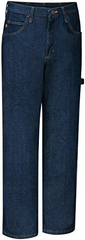 Red Kap Premium Loose-Fit Dungaree Jeans for Men
