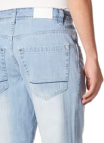 Relaxed Fit Denim Pants for Men