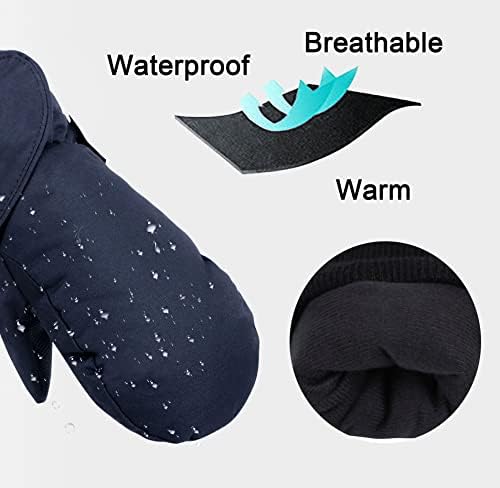 SimpliKids Childrens Snow Gloves For Winter Sports