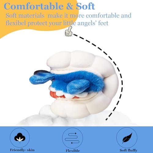 Fiedaz Shark Slippers for Kids Cute and Non-Slip