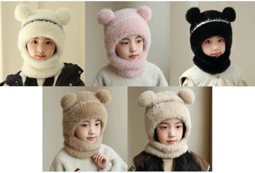 ECYC Kids Winter Hat with Neck Warmer