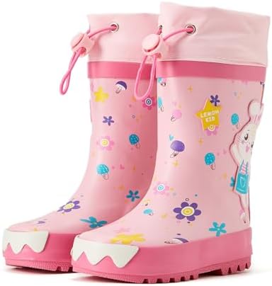 Reflective Stripes Baby Rain Boots