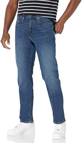 Amazon Essentials Mens Relaxed-Fit Stretch Jean
