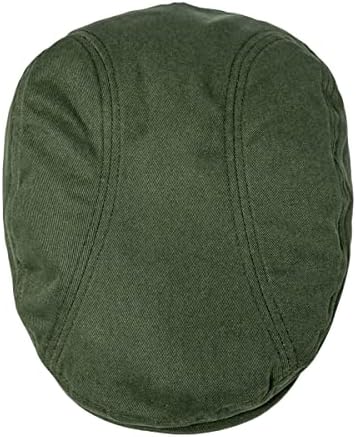 BOTVELA Flat Knit Newsboy Cap