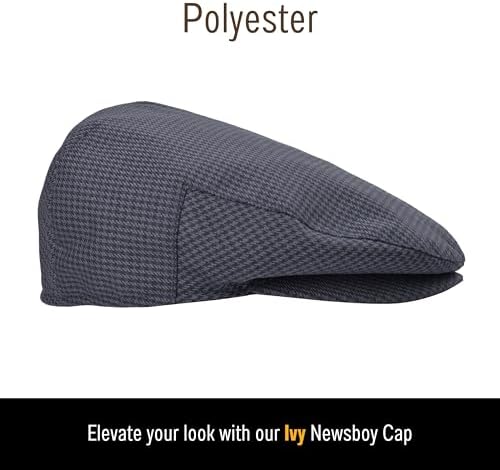 Bigalli Ivy Cap - Soft Durable Newsboy Hats for Men Women
