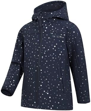 Mountain Warehouse Exodus Kids Softshell Jacket With Hood - Girls Boys Coat