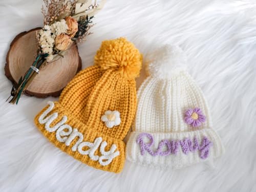 Personalized Embroidered Kids Beanie
