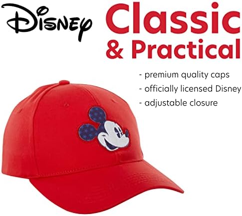 Perfect for Dad Disney Mens Mickey Mouse Snap-Back Baseball Cap