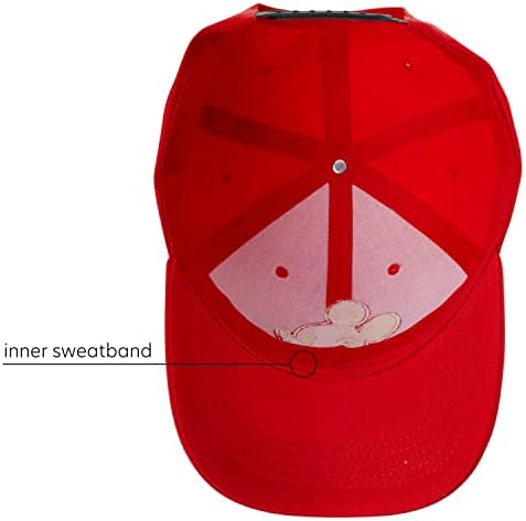 Perfect for Dad Disney Mens Mickey Mouse Snap-Back Baseball Cap