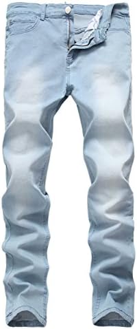 Mens Slim Fit Jean Pair with 5 Pockets for Daily Wear
