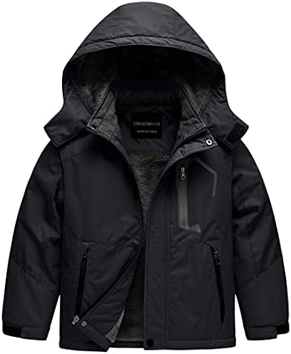 Explore the Adventure with CREATMO US Boys Waterproof Ski Jacket