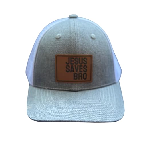 Jesus Saves Bro Kids Faith-Based Matching Hats Pair