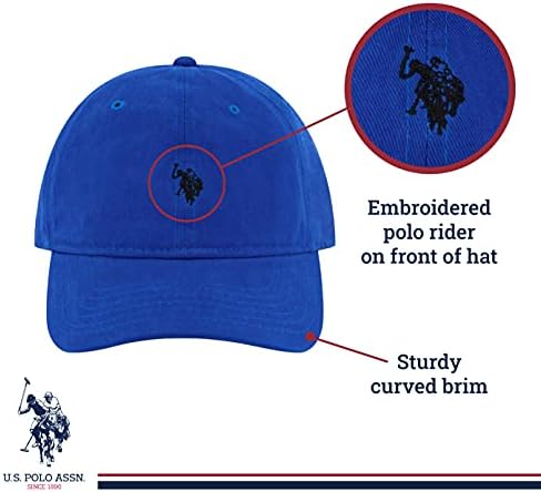 US Polo Assn Small Polo Pony Logo Baseball Hat
