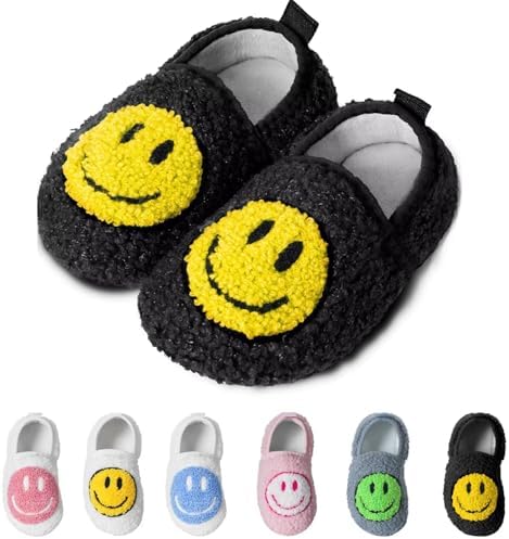 KEYUSHOP Smile Face Slippers for Kids