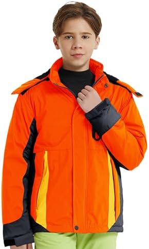Wantdo Boys Waterproof Winter Ski Jacket