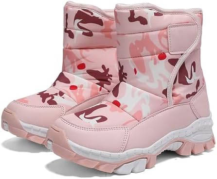 Girls Boys Warm Anti-Slip Winter Boots