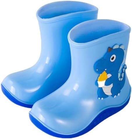 QIETION Kids Rain Boots - Soft Waterproof Easy to Wear