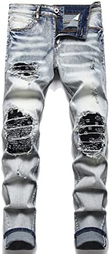 Patch Ripped Jeans