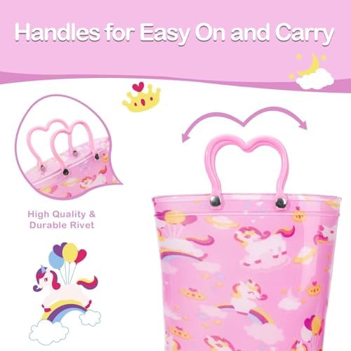 BrightEYES Toddler Kids Rain Boots