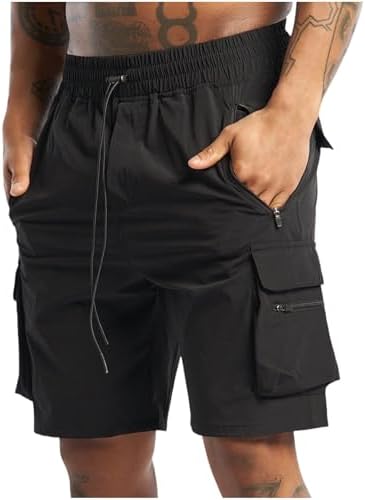 Quick Dry Water-Resistant Cargo Shorts for Men