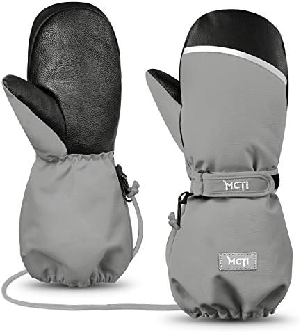 MCTi Kids Mittens Waterproof winter gloves for skiing snowboarding and more
