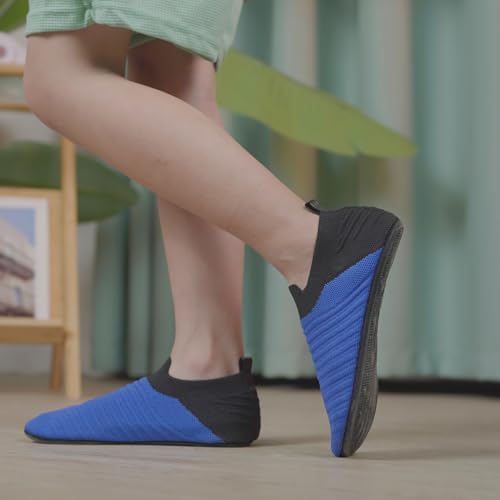 Toddler Indoor House Slippers Non-Slip Rubber Sole Lightweight Comfort