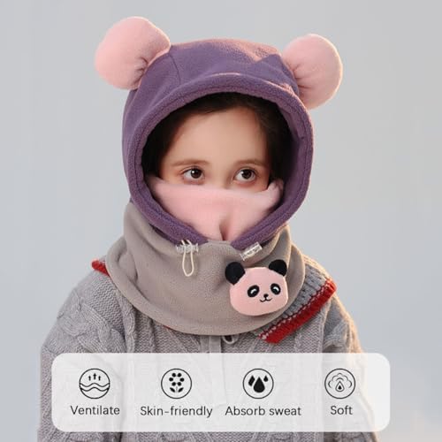 Cool Ski Balaclava with Hood for Kids and Adults