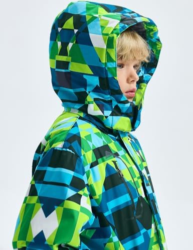 GEMYSE Boys Waterproof Ski Jacket for Winter