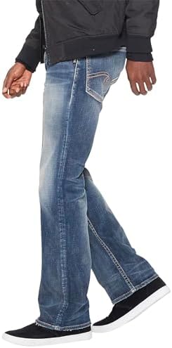 Silver Jeans Co Mens Craig Classic Fit Bootcut Jeans