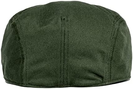 BOTVELA Flat Knit Newsboy Cap