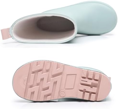 Rain Boots for Kids Waterproof and Easy to Wear