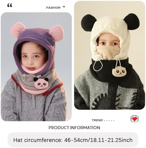 Cool Ski Balaclava with Hood for Kids and Adults