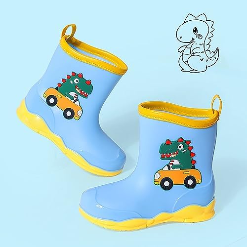 Cartoon Dinosaur Rain Boots for Kids