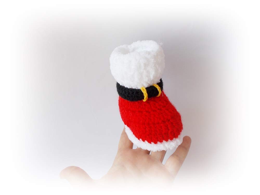Personalized Santa Baby Hat Boots Set Christmas Props
