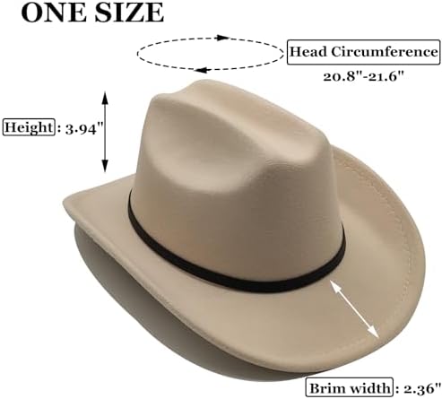 Willhey Kids Cowgirl Hat
