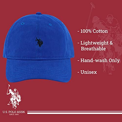 US Polo Assn Small Polo Pony Logo Baseball Hat