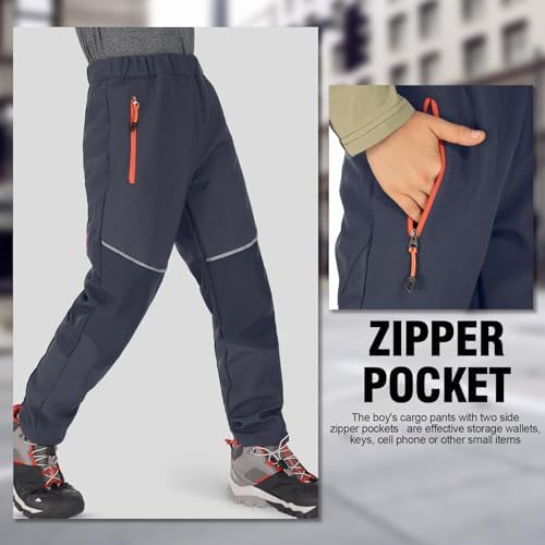 Toomett Boys Snow Cargo Pants for Hiking and Skiing