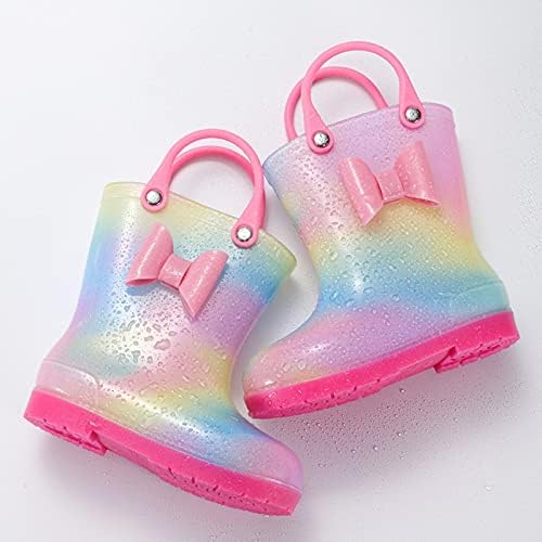 Rainbow Fun Rain Boots for Kids